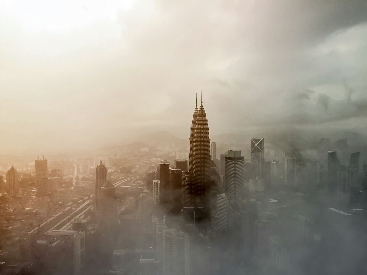 High-rise buildings in Kuala Lumpur, Malaysia